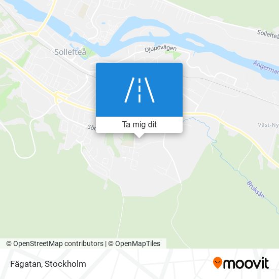 Fägatan karta