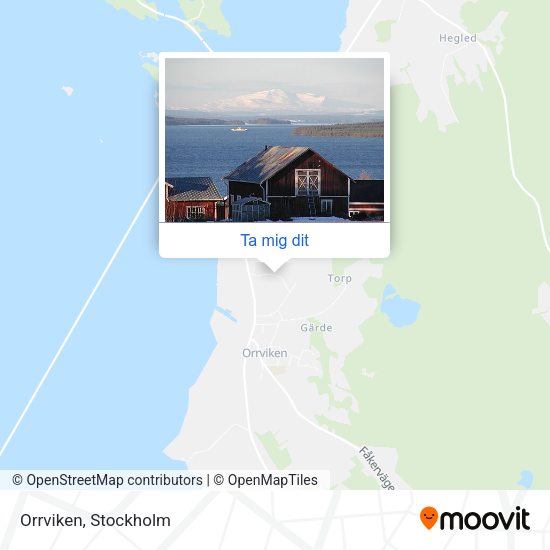 Orrviken karta