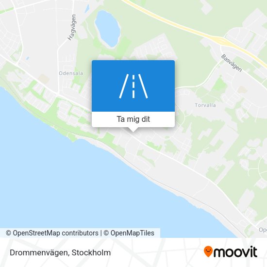 Drommenvägen karta