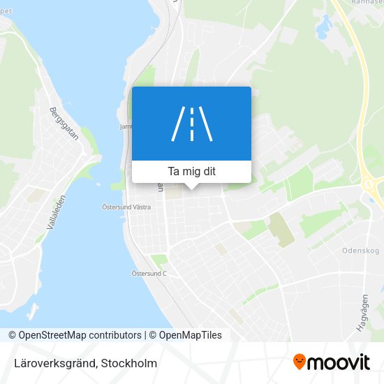 Läroverksgränd karta