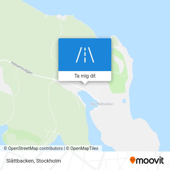 Slåttbacken karta