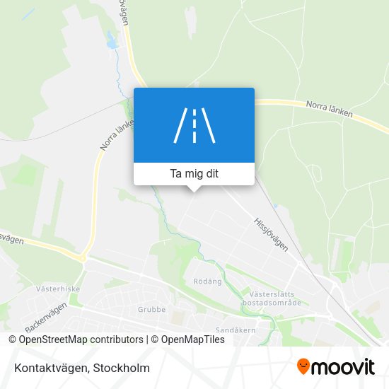 Kontaktvägen karta