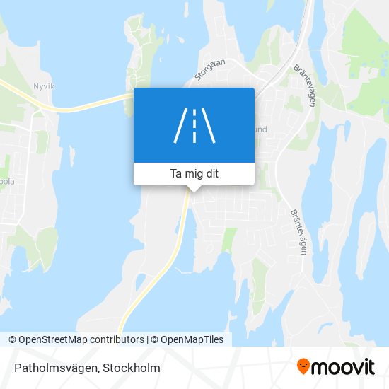 Patholmsvägen karta