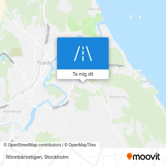 Rönnbärsstigen karta