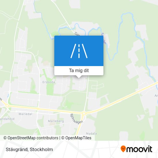 Stävgränd karta