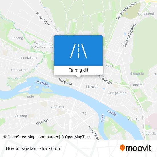 Hovrättsgatan karta