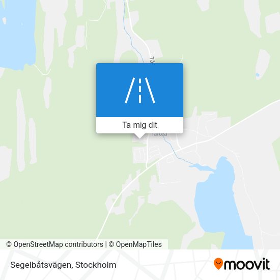 Segelbåtsvägen karta