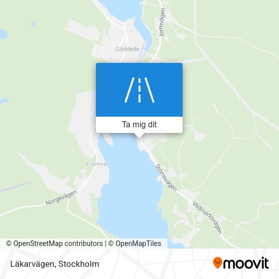 Läkarvägen karta