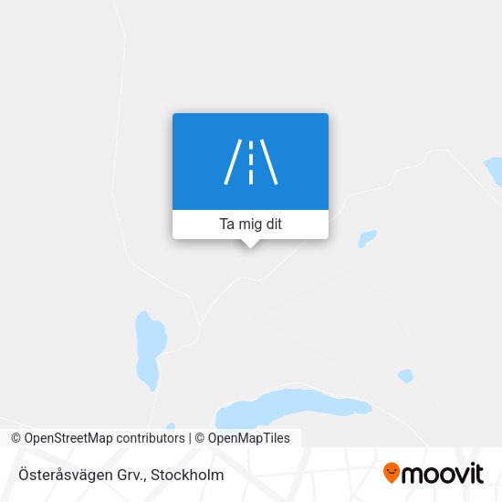 Österåsvägen Grv. karta