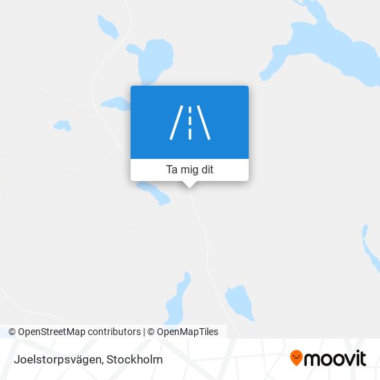 Joelstorpsvägen karta