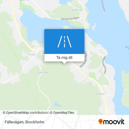 Fällevägen karta