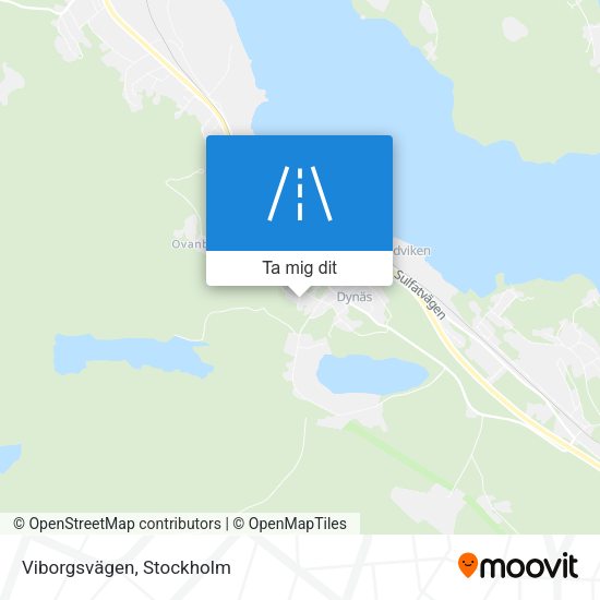 Viborgsvägen karta