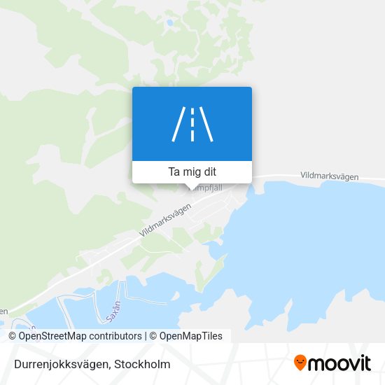 Durrenjokksvägen karta