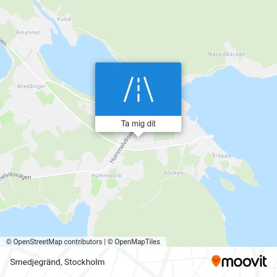 Smedjegränd karta