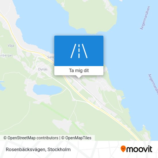 Rosenbäcksvägen karta