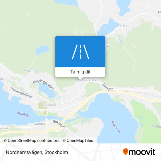 Nordhemsvägen karta