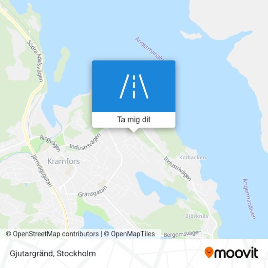 Gjutargränd karta