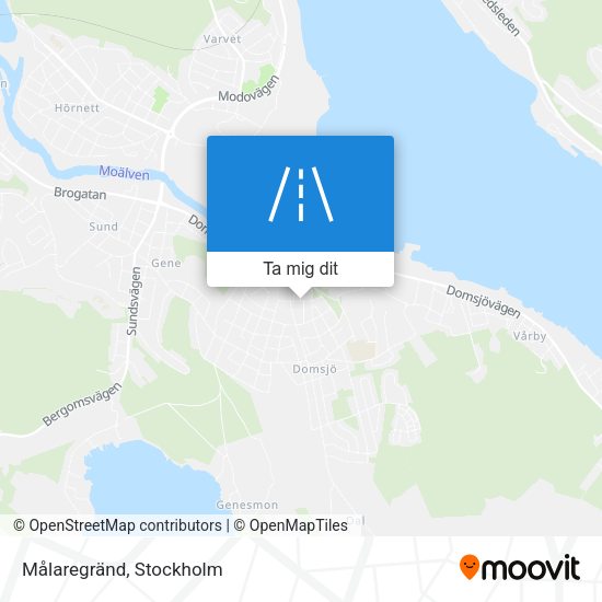 Målaregränd karta