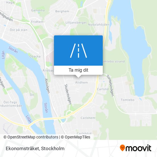 Ekonomstråket karta