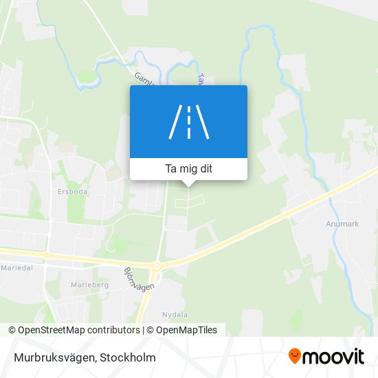 Murbruksvägen karta