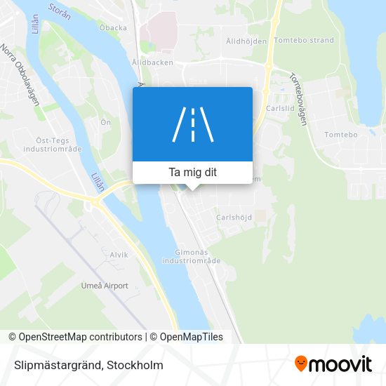 Slipmästargränd karta