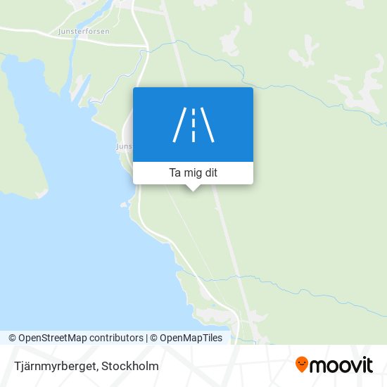 Tjärnmyrberget karta