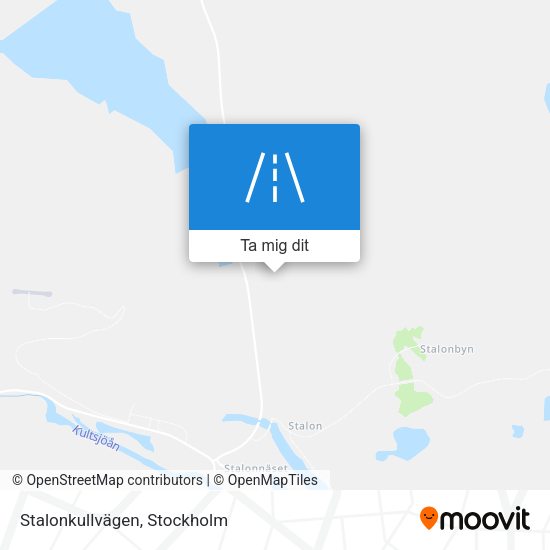 Stalonkullvägen karta