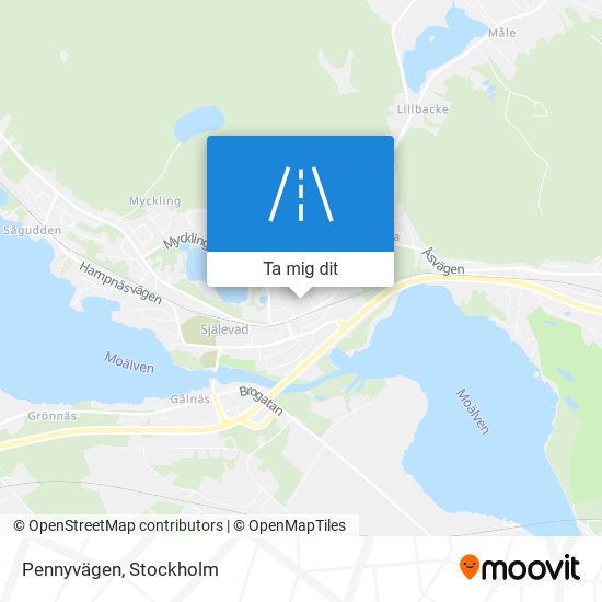 Pennyvägen karta