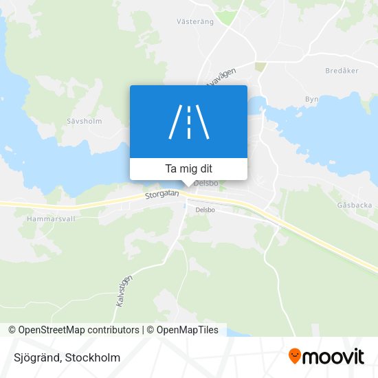 Sjögränd karta