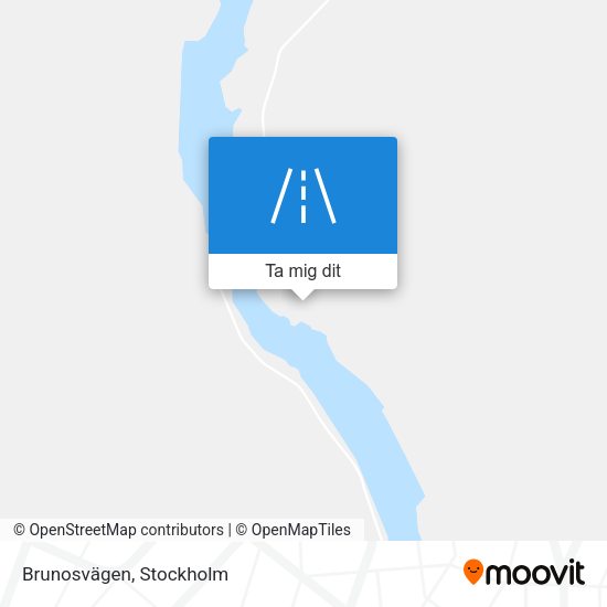 Brunosvägen karta