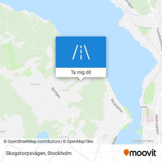 Skogstorpsvägen karta