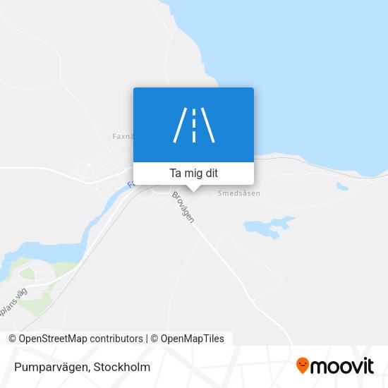 Pumparvägen karta