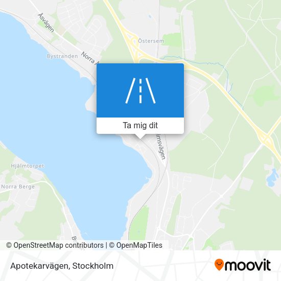 Apotekarvägen karta