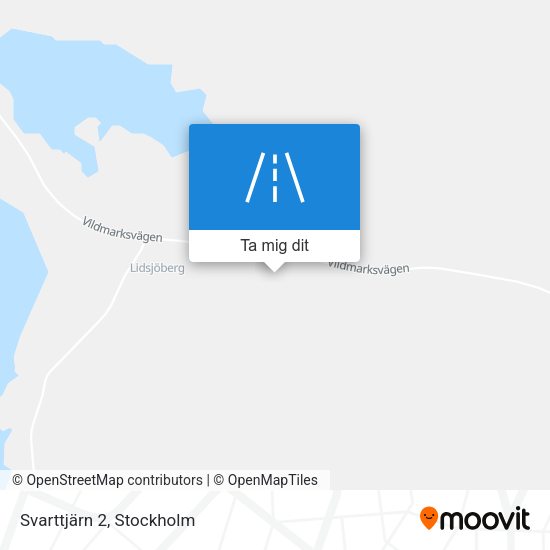 Svarttjärn 2 karta