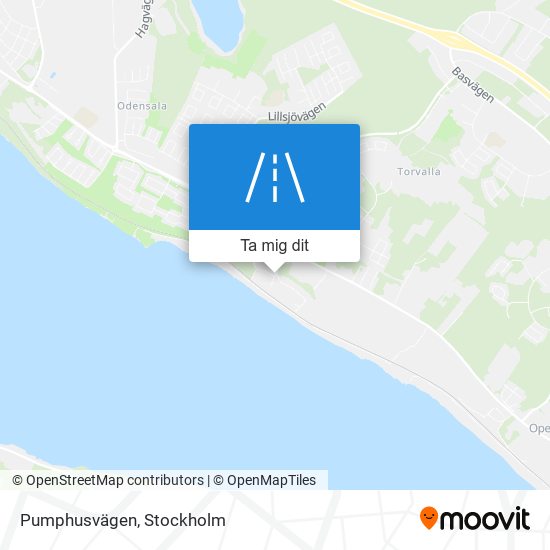 Pumphusvägen karta