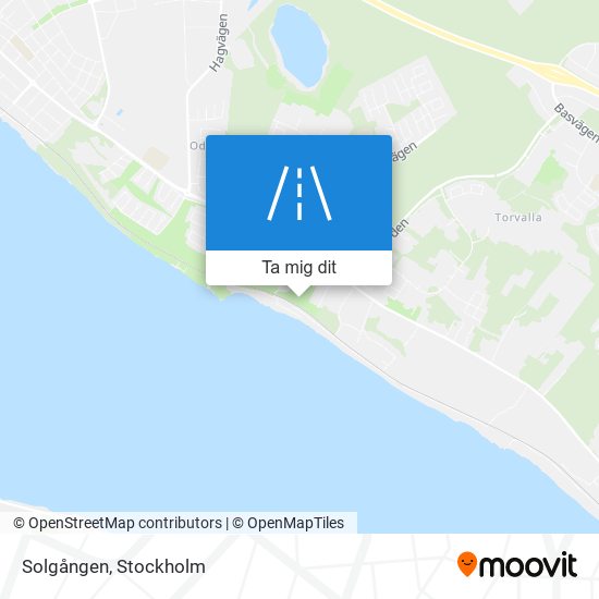 Solgången karta