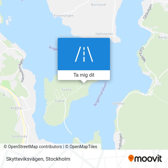 Skytteviksvägen karta
