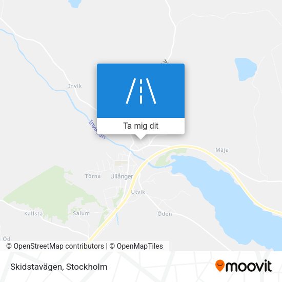 Skidstavägen karta