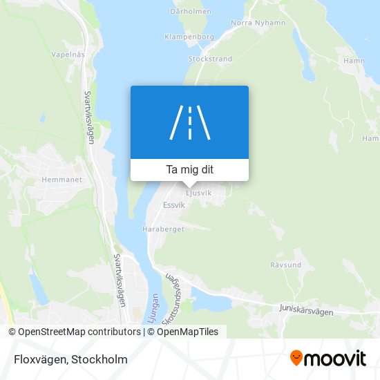 Floxvägen karta