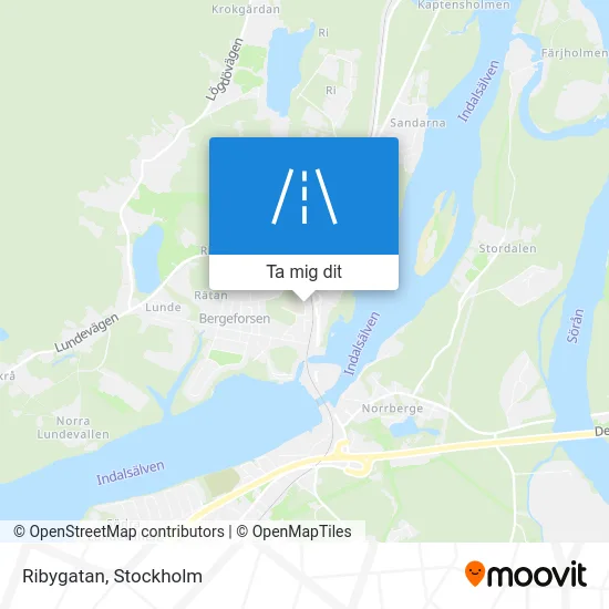 Ribygatan karta