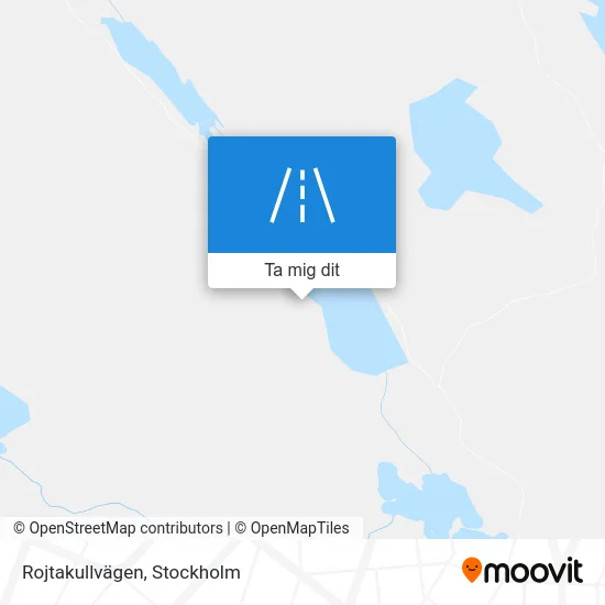 Rojtakullvägen karta