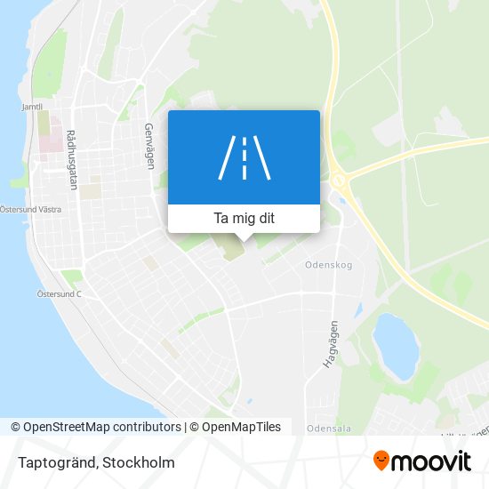 Taptogränd karta