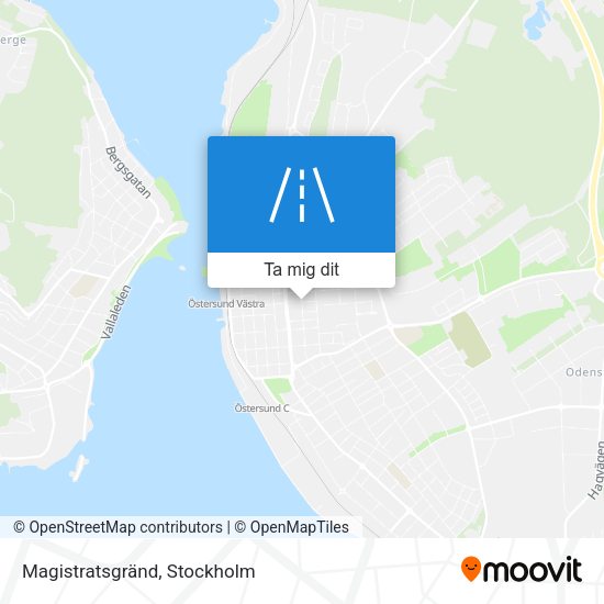 Magistratsgränd karta