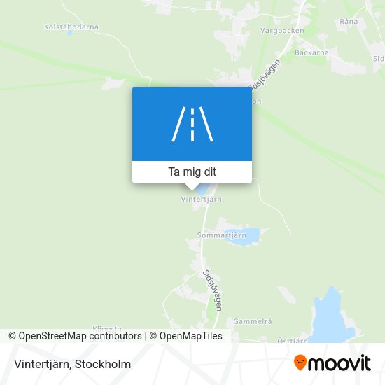 Vintertjärn karta