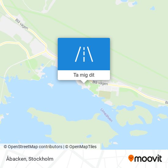 Åbacken karta