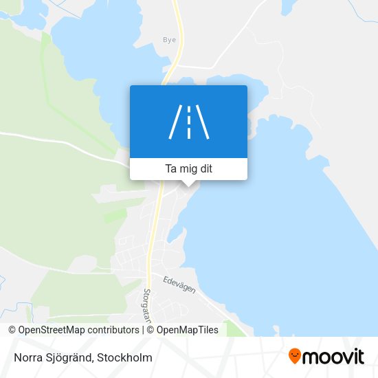 Norra Sjögränd karta