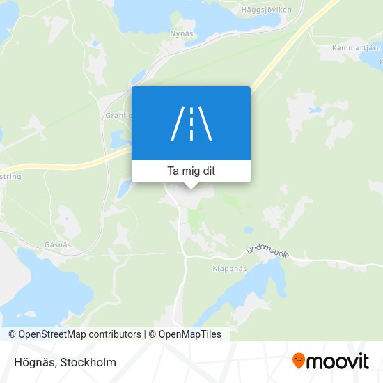 Högnäs karta