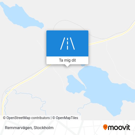 Remmarvägen karta