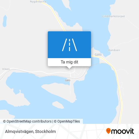 Almqvistvägen karta