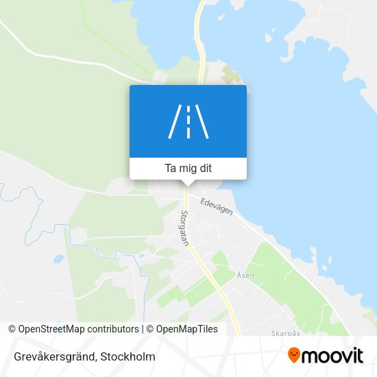 Grevåkersgränd karta